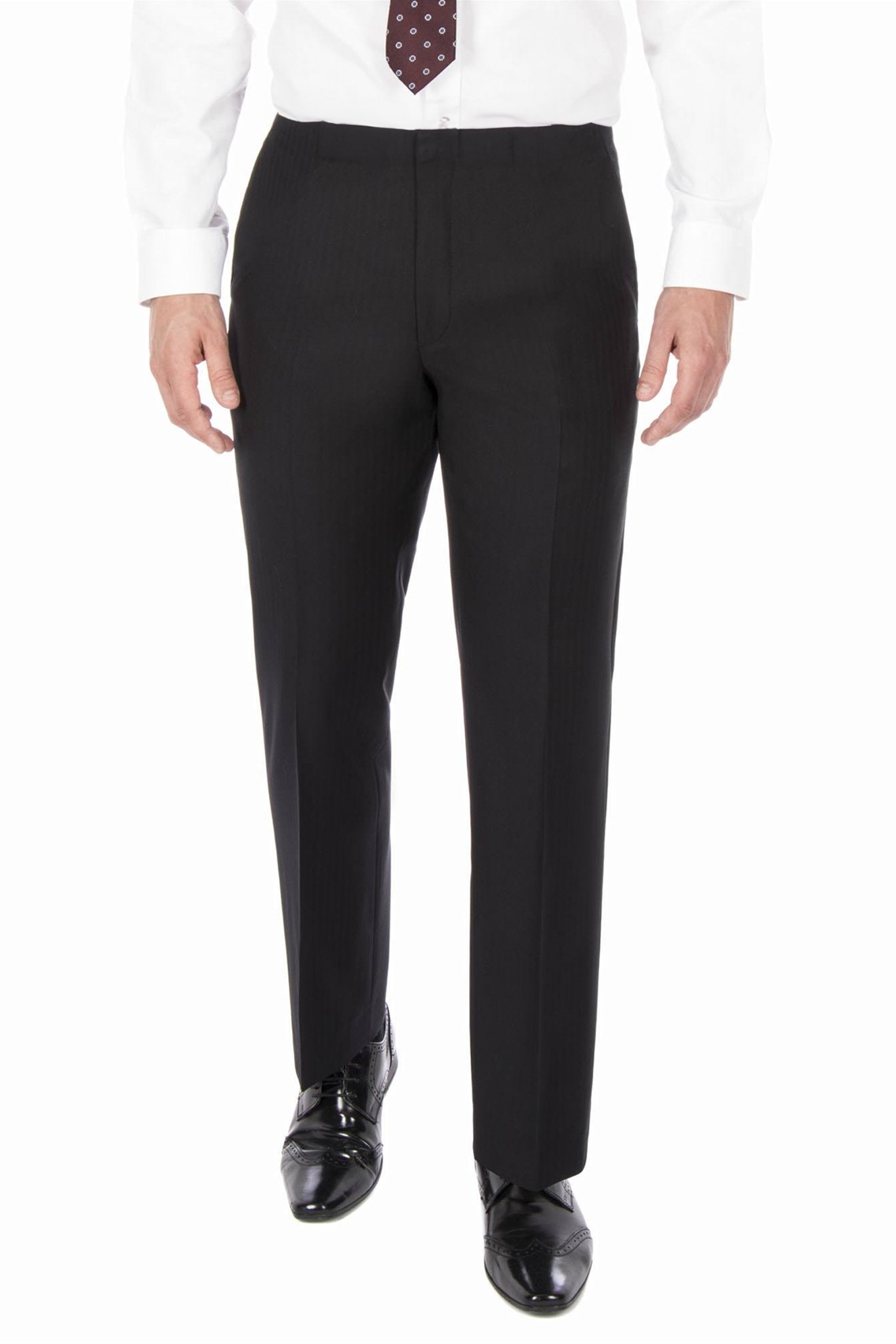 Black elegant trousers hotsell