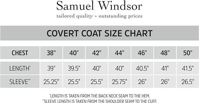 Samuel Windsor Men’s Brown Wool Overcoat with Velvet Collar