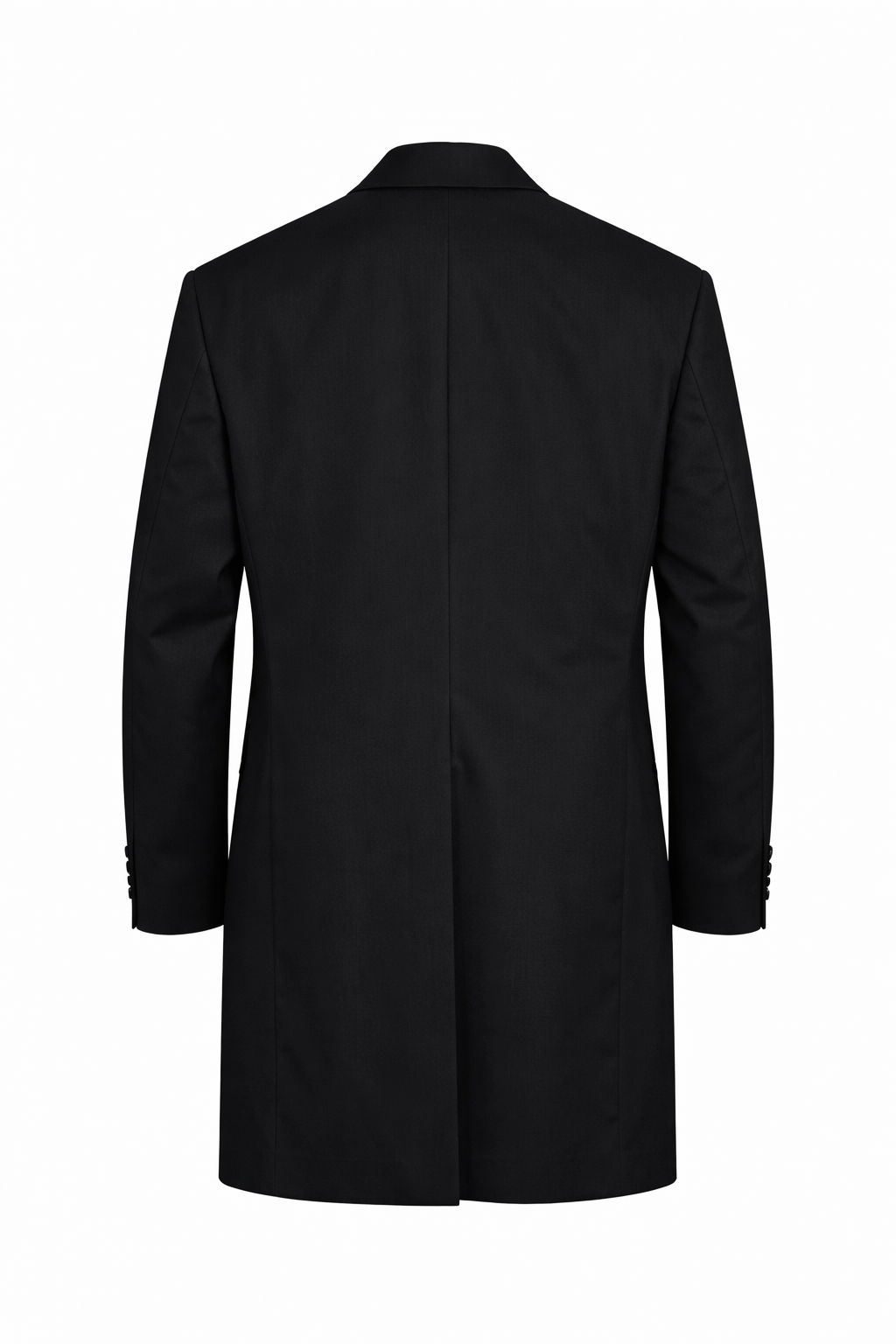 Plain Black Prince Edward Jacket | 100% Wool | Steampunk Costume Victorian Edwardian Fancy Dress