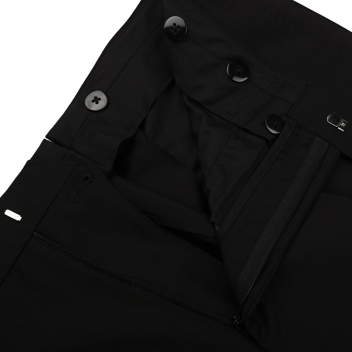 Black Dinner Suit Tuxedo Trousers with Satin Side Band