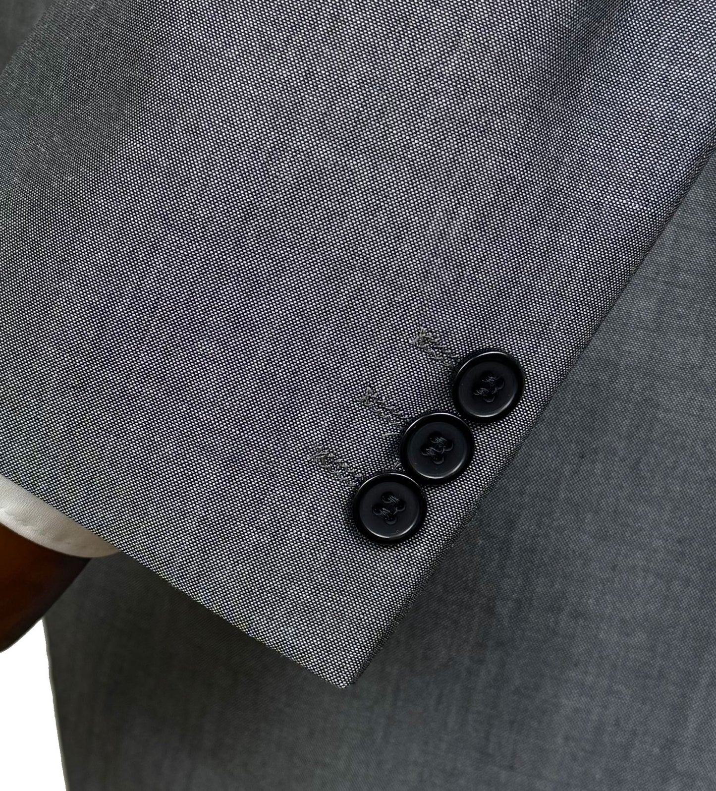 Silver Grey Mohair Wool Tailcoat Jacket