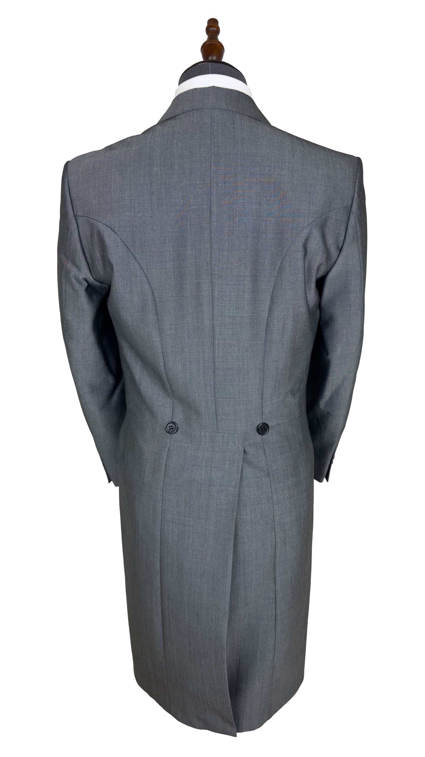 Silver Grey Mohair Wool Tailcoat Jacket