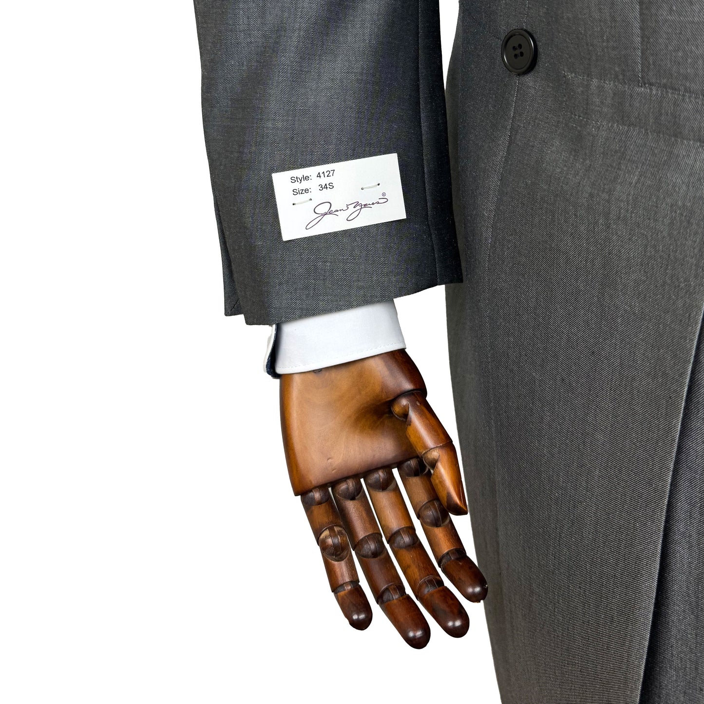 Silver Grey Mohair Wool Tailcoat Jacket
