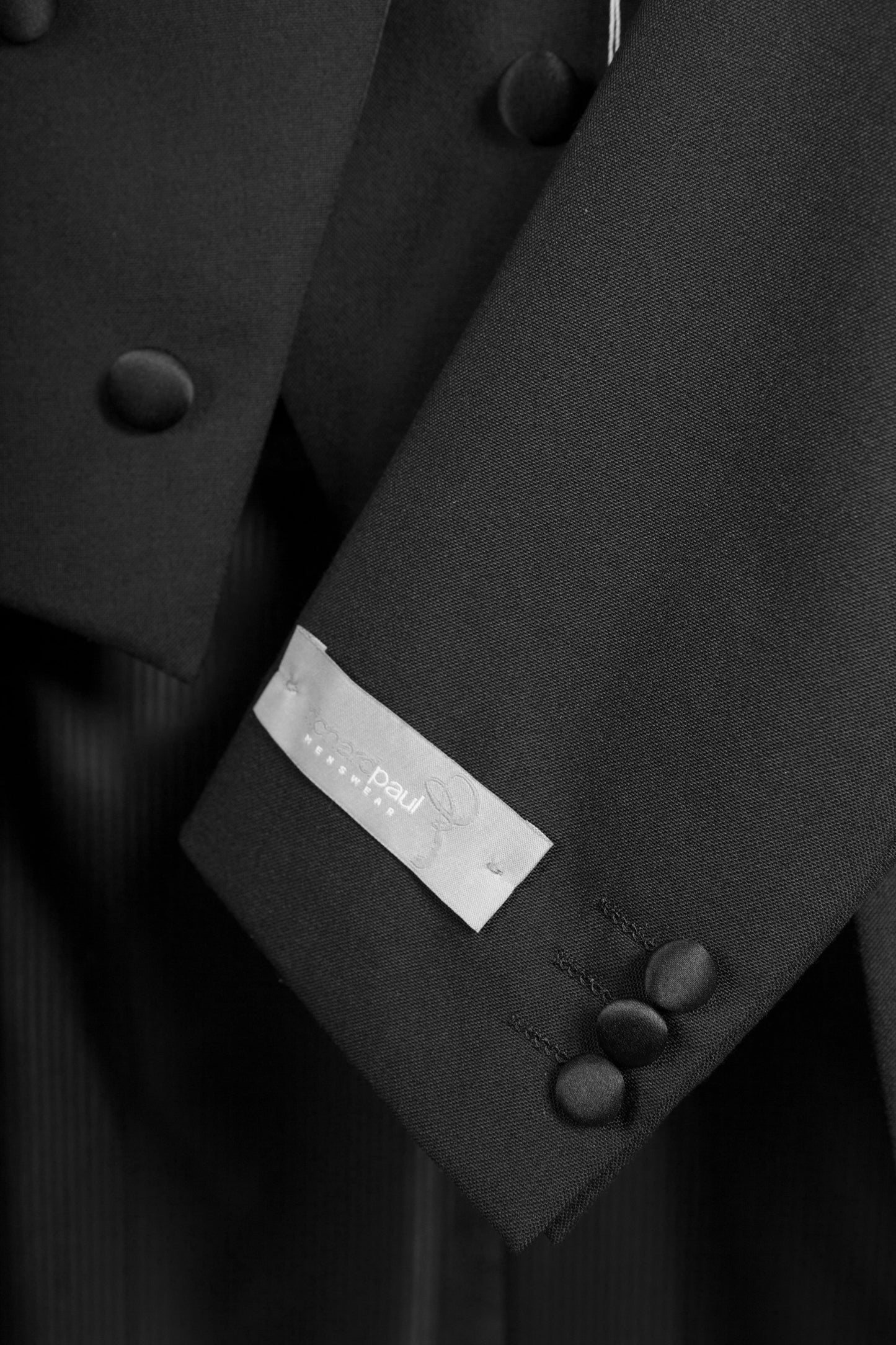 Black Four Piece Evening Tailcoat Suit - Brand New