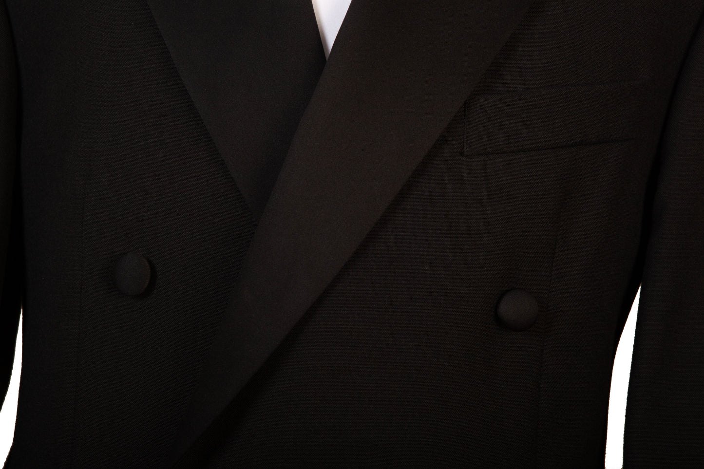 Black Double Breasted Tuxedo Dinner Jacket