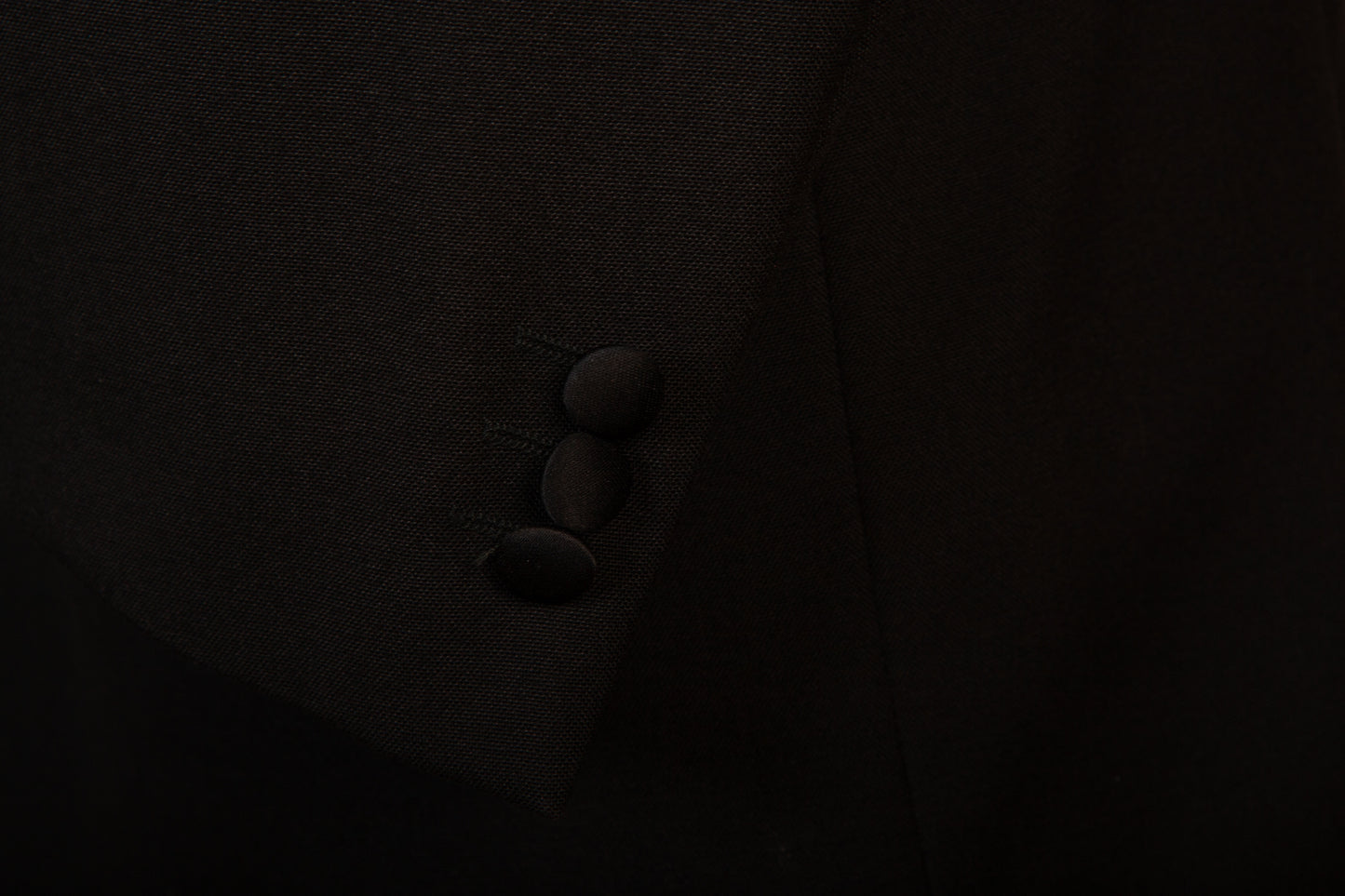 Black Double Breasted Tuxedo Dinner Jacket