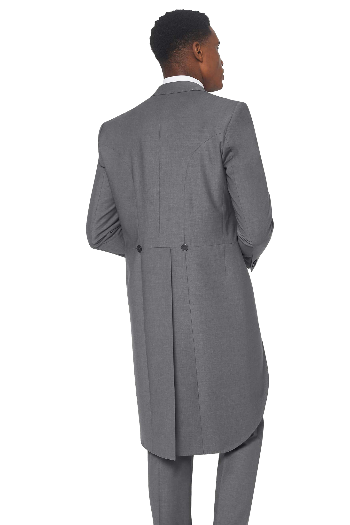 Grey Ronson Slim Fit 2 Piece Morning Suit