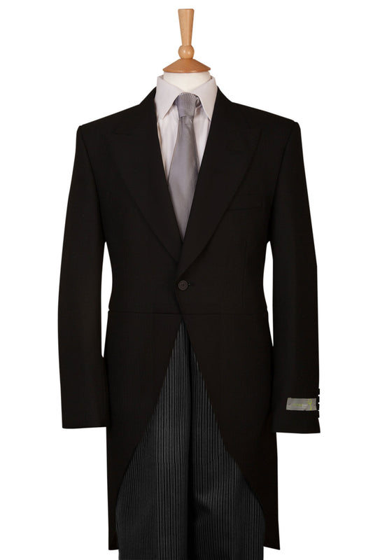 Black 2 Piece Tailcoat Morning Suit - Brand New