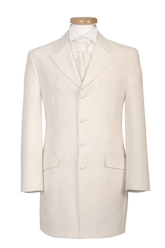 Ivory Prince Edward Jacket - Ex Hire