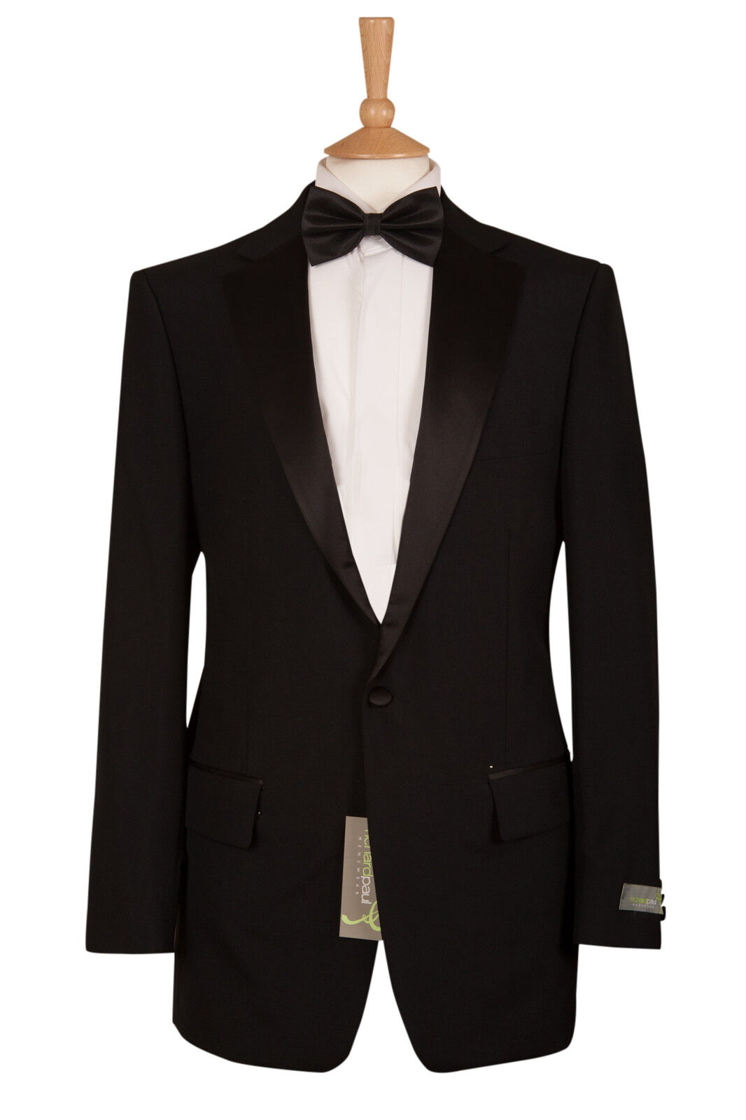 Black Single Breasted Tuxedo Dinner Jacket