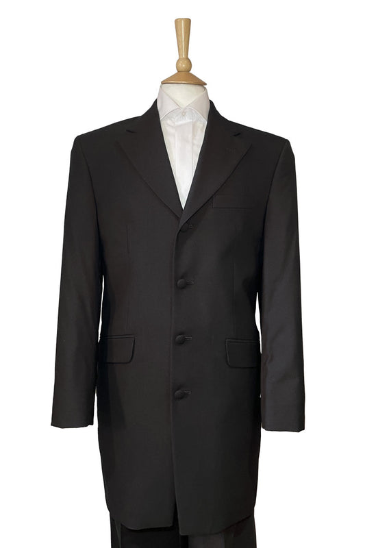 Black Prince Edward Jacket (Plain) - Brand New