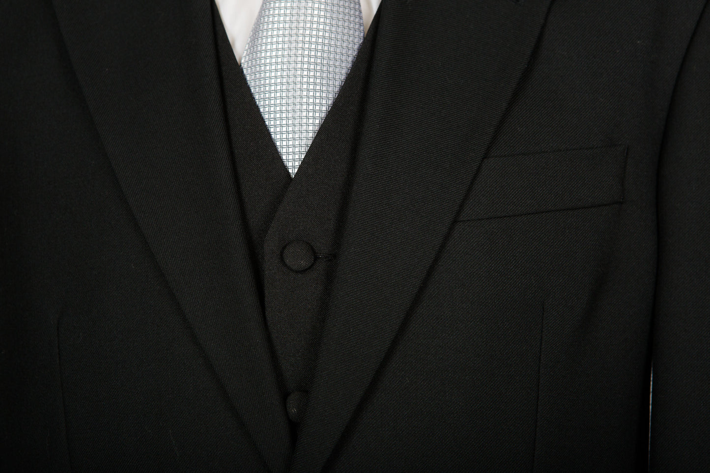 Black Masonic 3 Piece Suit for Freemasons & Funeral Directors