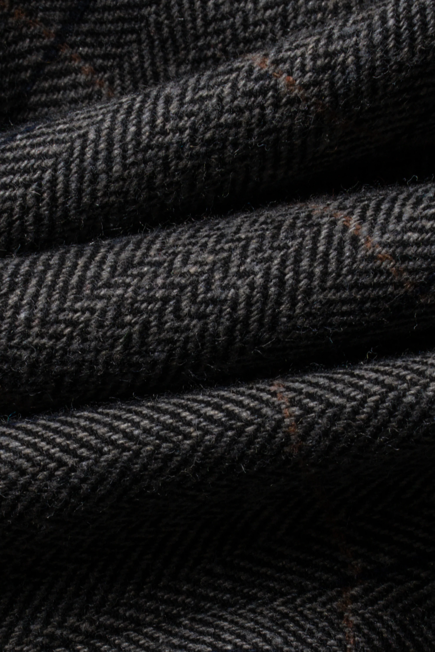 Cavani 3 Piece Tweed Suit | Albert Grey Herringbone | Wool Slim Fit