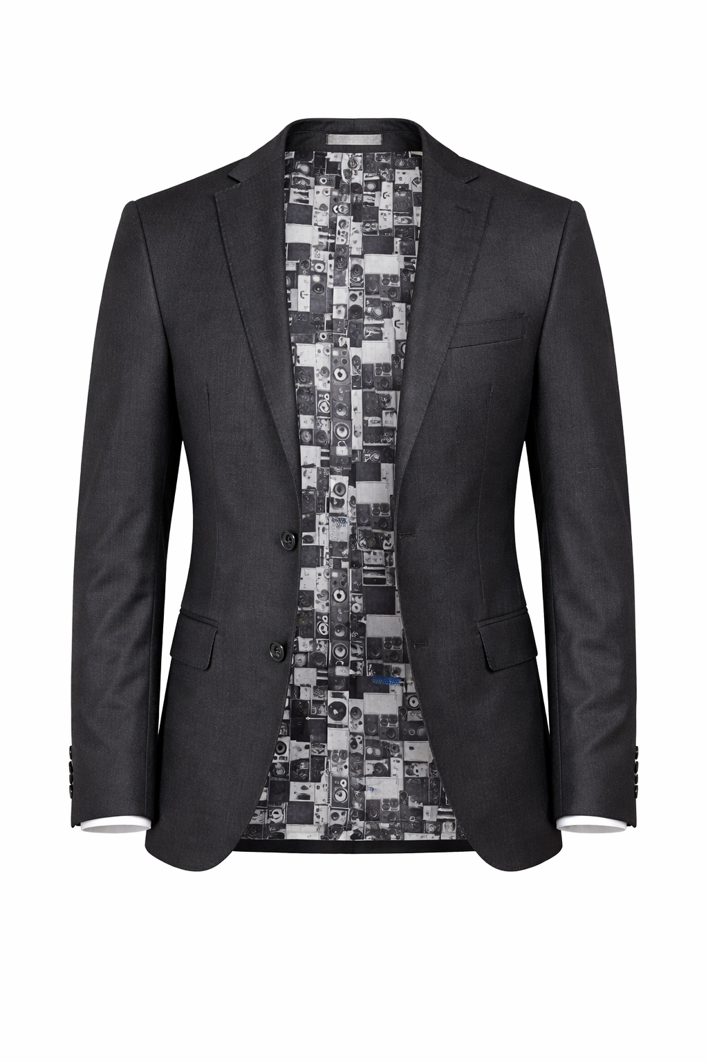 Ben Sherman Grey 3 Piece Suit | 100% Wool, Slim Fit | Jacket, Trousers & Waistcoat
