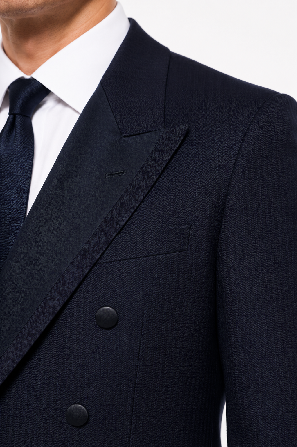 Navy Blue Frockcoat Jacket | 100% Pure Wool | Pre-Loved "Ex-Hire"