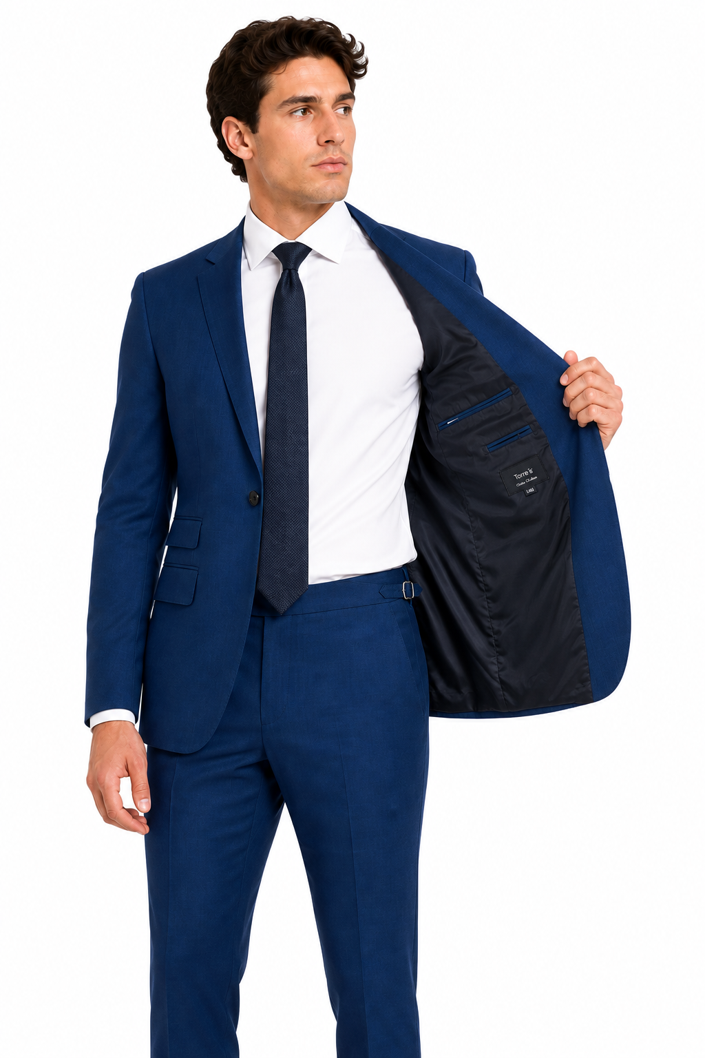 Royal Blue 2 Piece Lounge Suit | Wool Blend Formal Suit