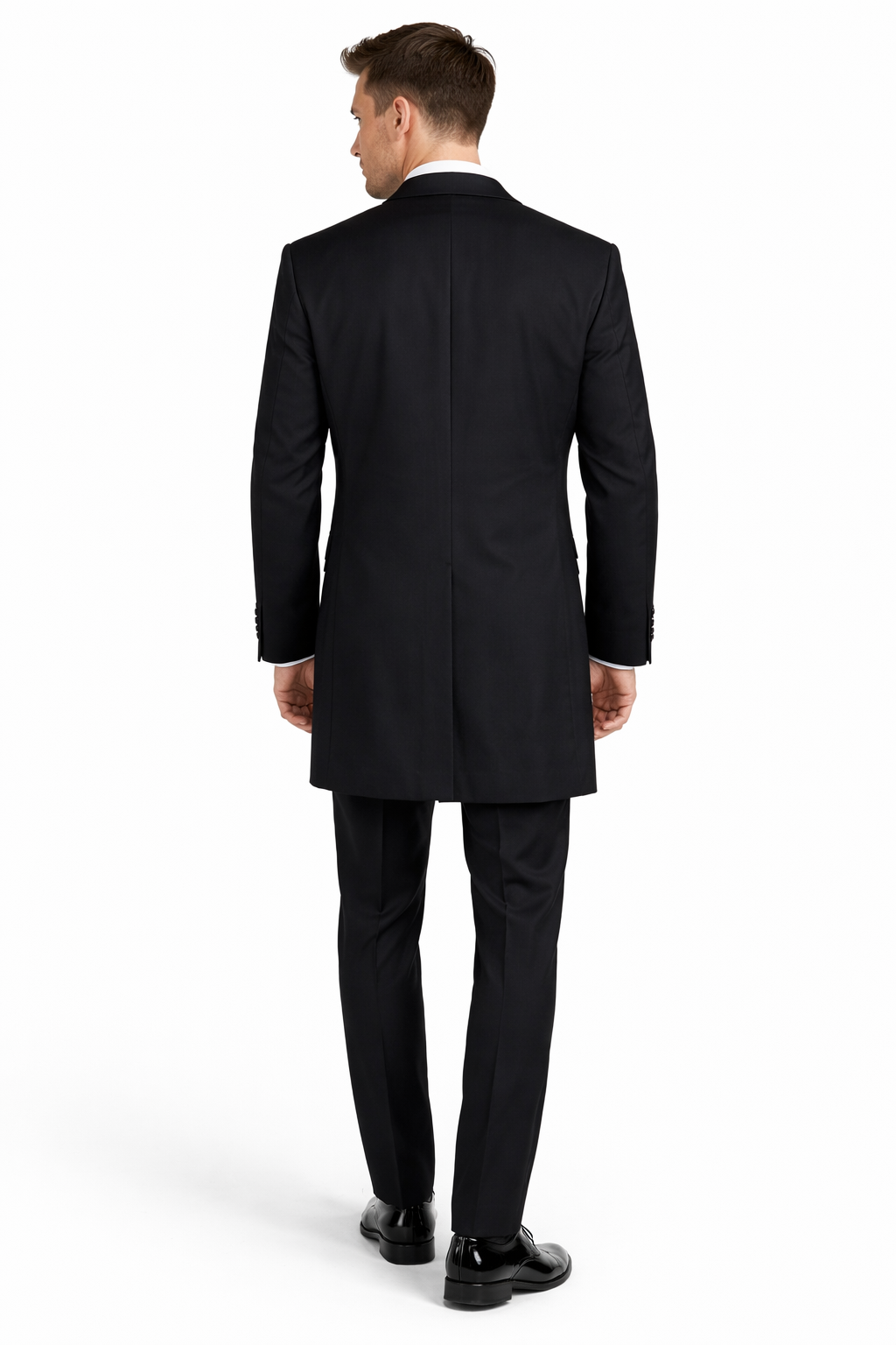 Plain Black Prince Edward Jacket | 100% Wool | Steampunk Costume Victorian Edwardian Fancy Dress