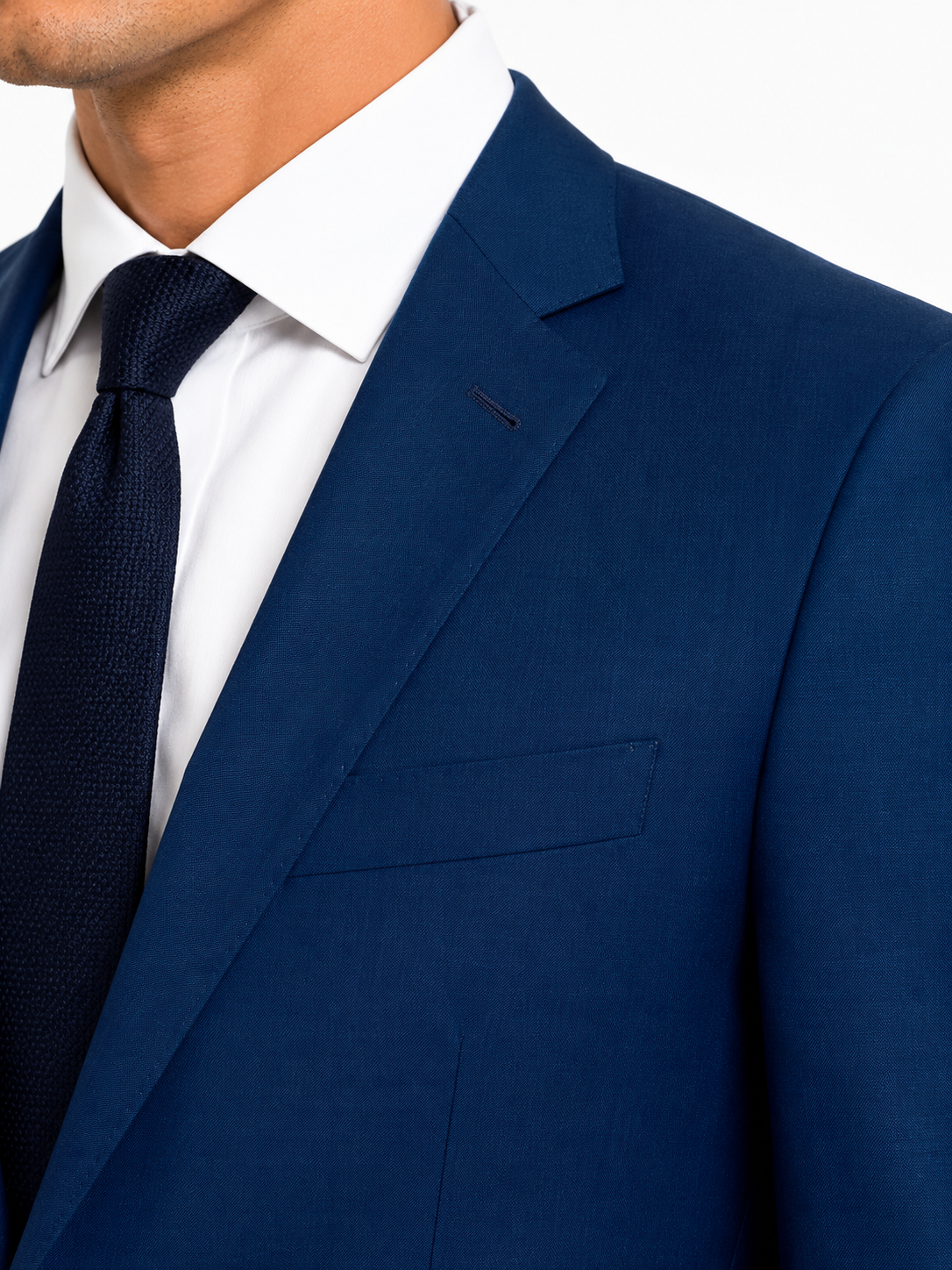 Royal Blue 2 Piece Lounge Suit | Wool Blend Formal Suit