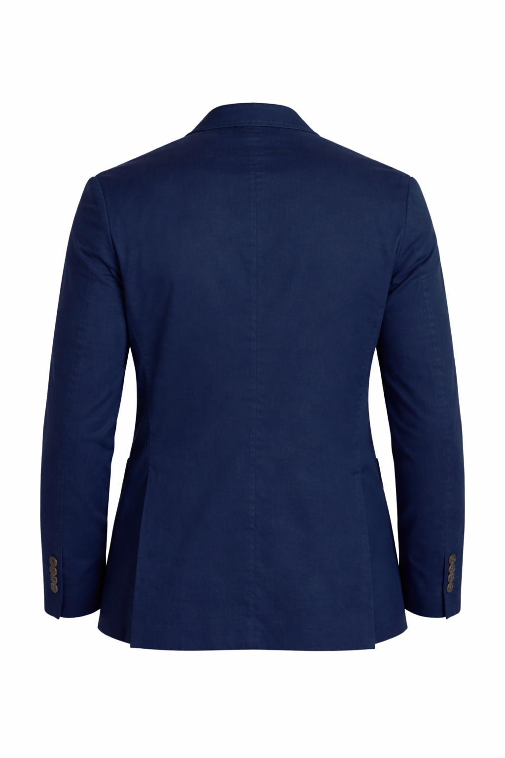 Navy Blue Cotton Sports Jacket | Lightweight Non-Lined Blazer