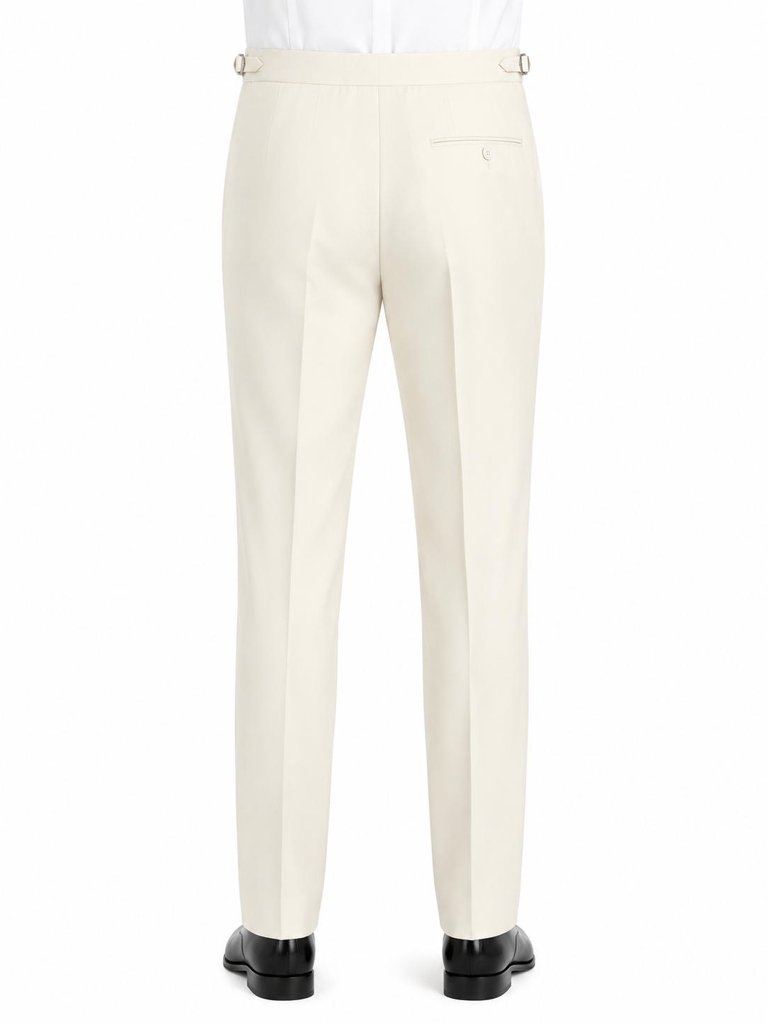 Ivory Cream Wool Trousers | Bowls, Cricket & Golf Pants