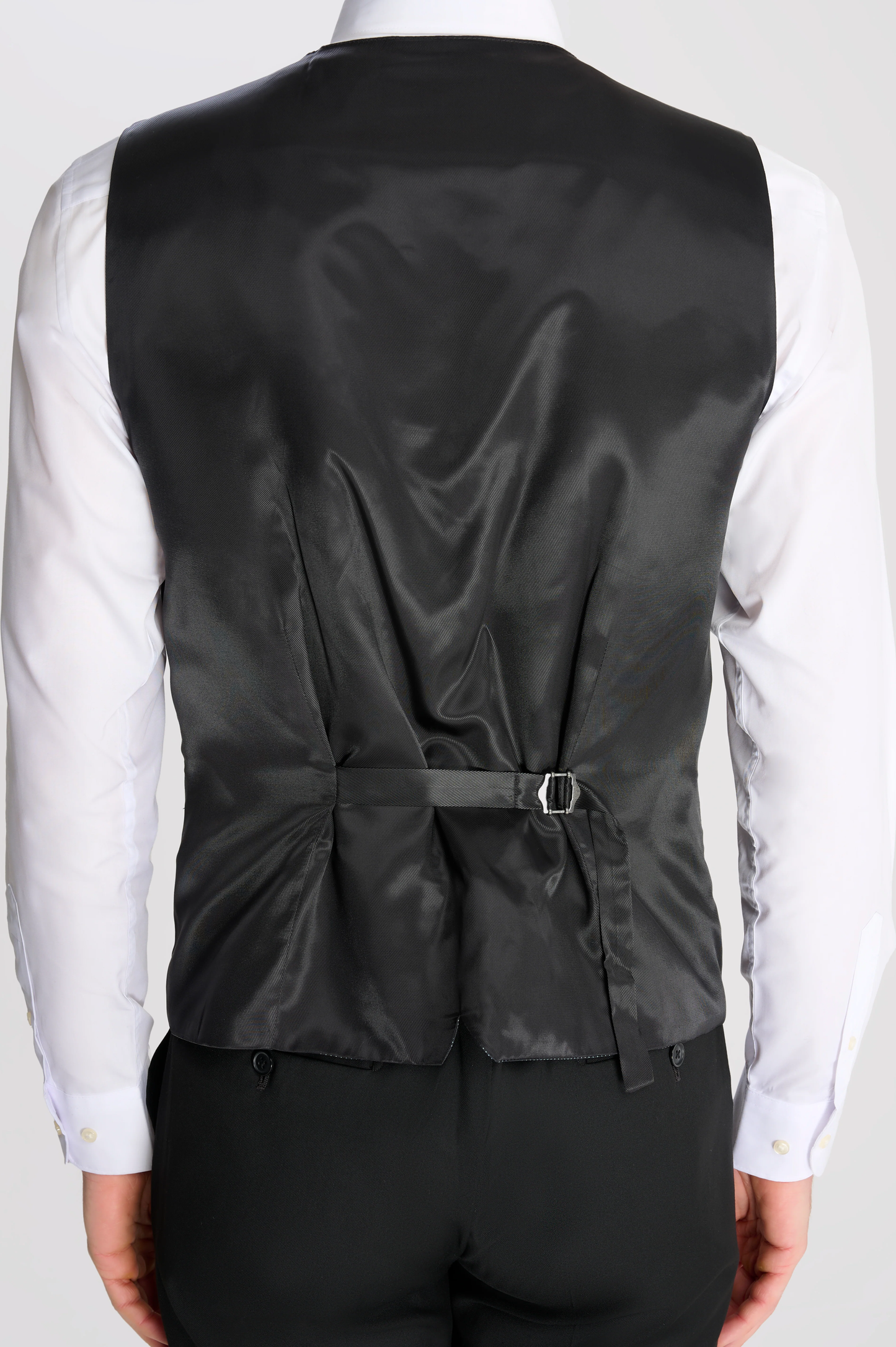 Black 3 Piece Tuxedo Tailored Fit Dinner Suit | Jacket, Waistcoat & Trousers | Edina