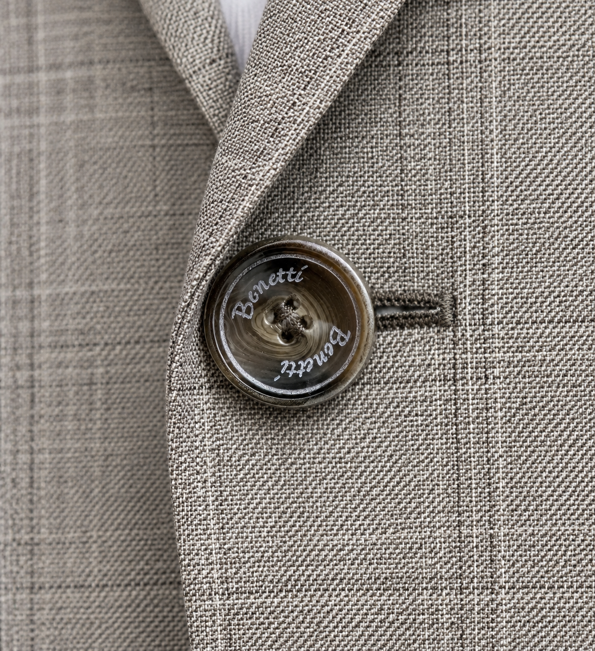 Stone Check Blazer Jacket | Regular Fit Smart Casual Sports Jacket | Seine Stone