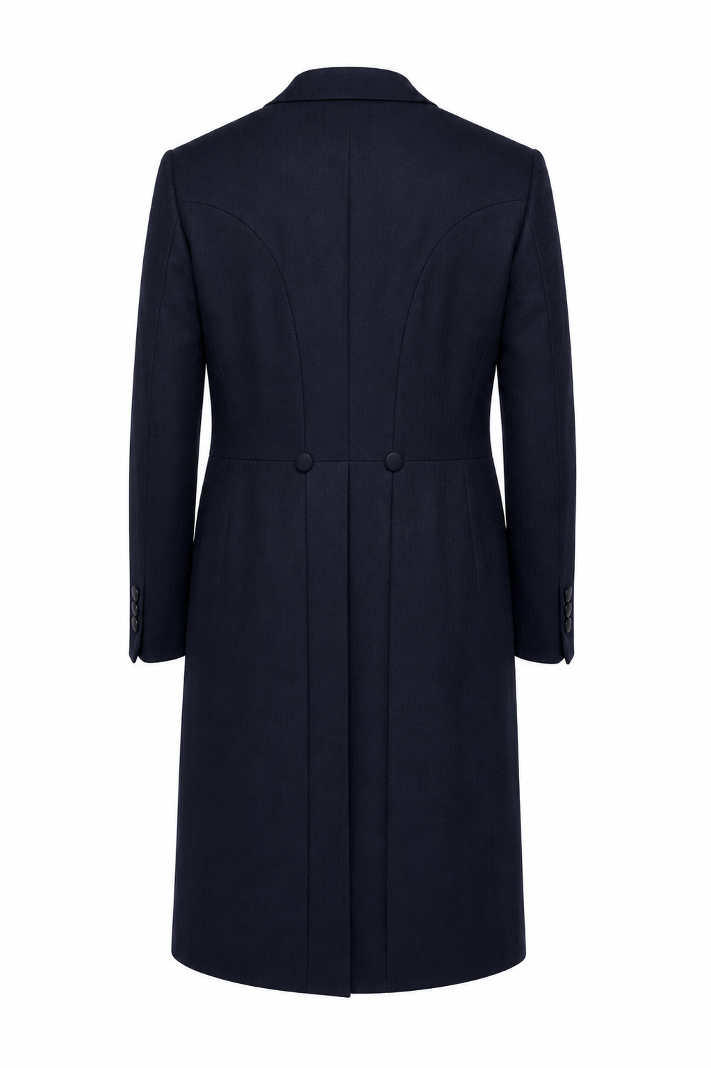Navy Blue Frockcoat Jacket | 100% Pure Wool | Pre-Loved "Ex-Hire"