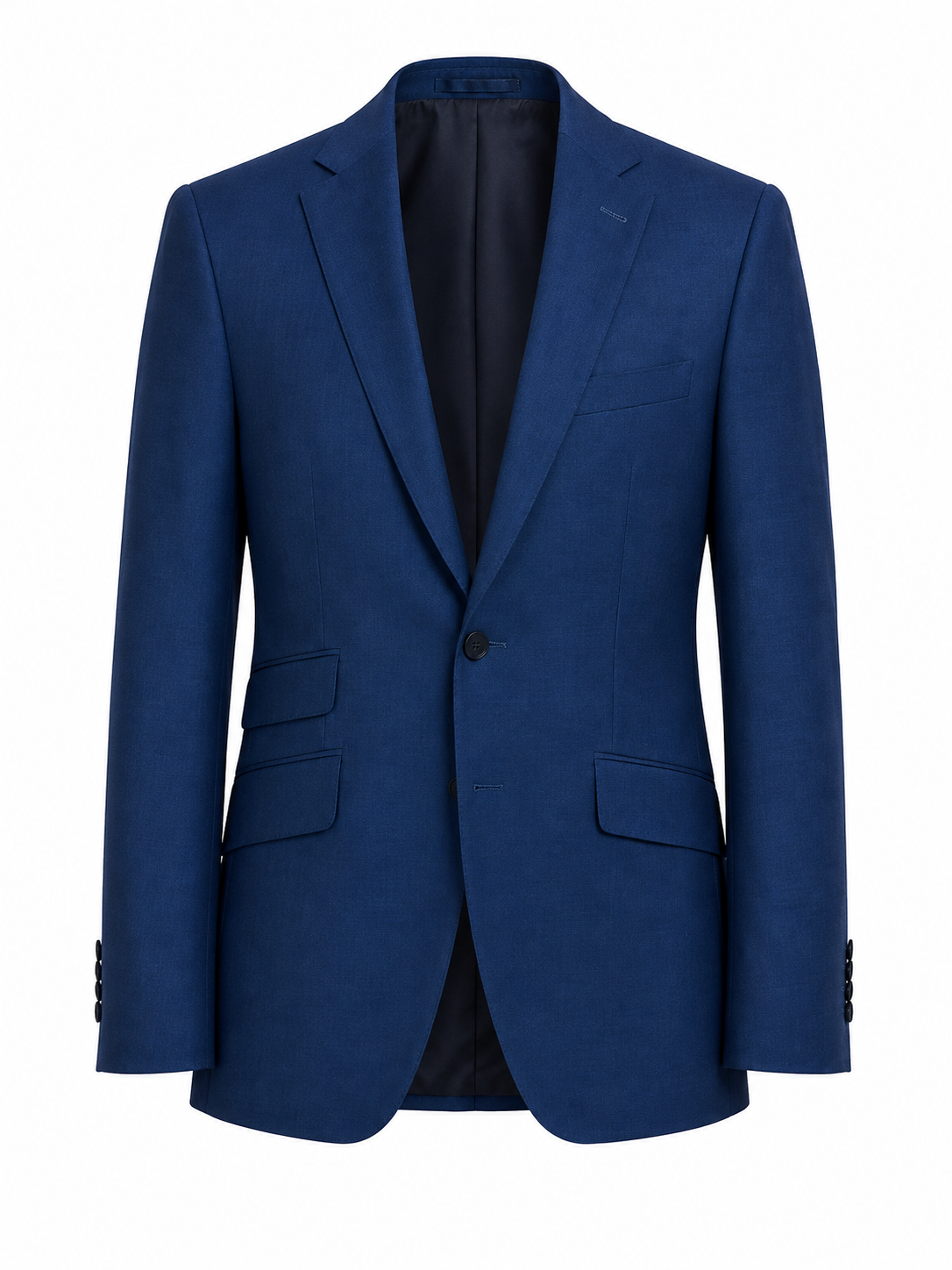 Royal Blue 2 Piece Lounge Suit | Wool Blend Formal Suit