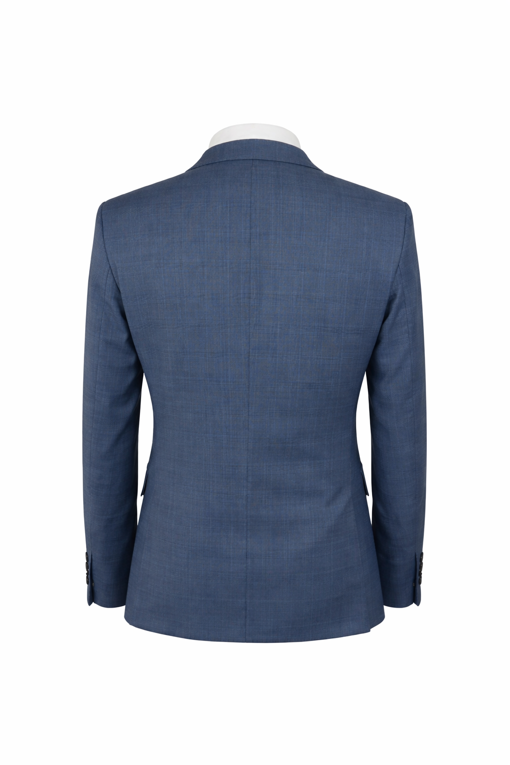 Blue Check 3 Piece Suit | Modern Fit | Jacket, Trousers & Waistcoat