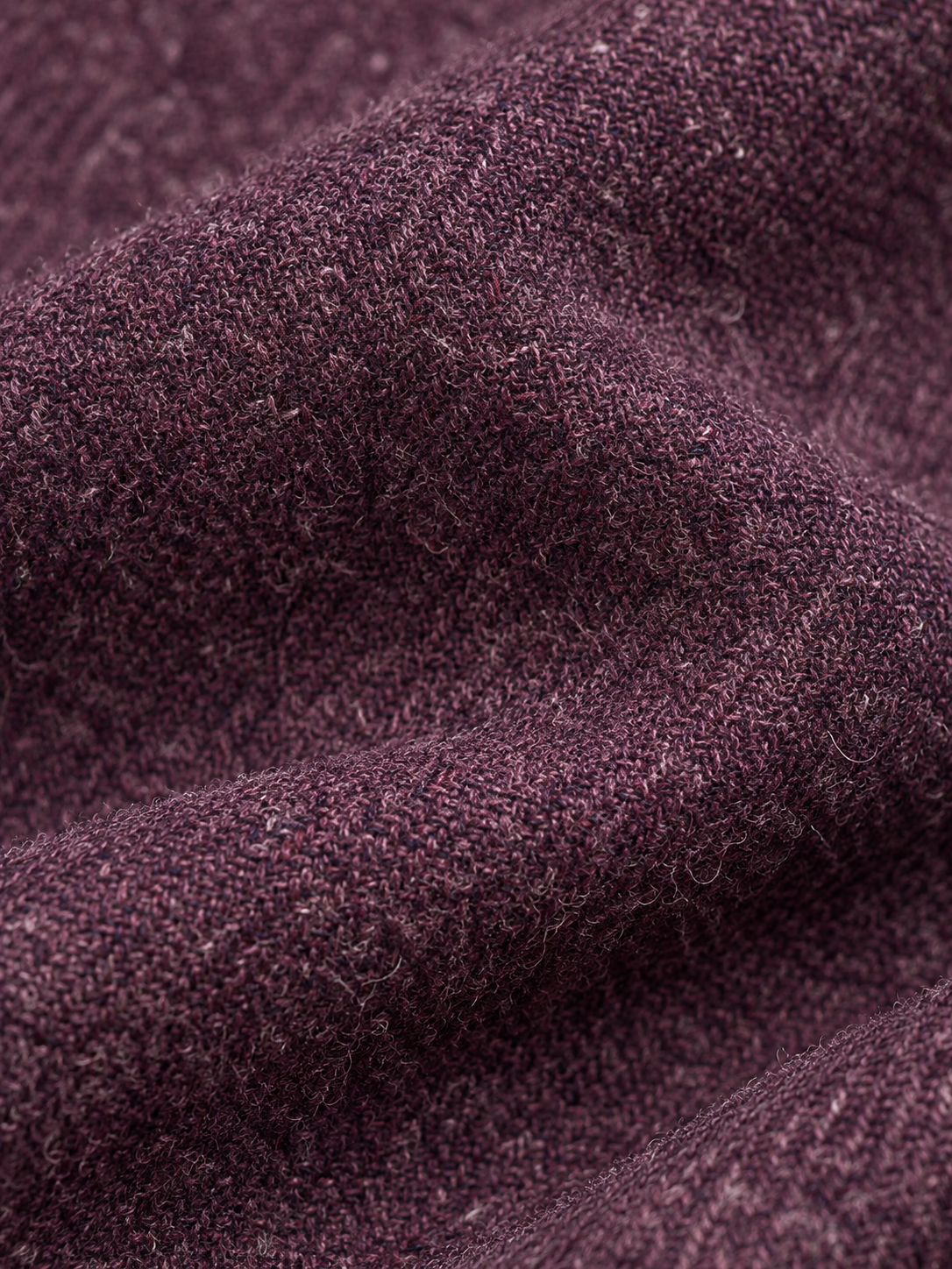 Purple Plum Tweed Textured Wool Blazer Jacket | Comfort Fit, Single-Breasted | Danny Bordo