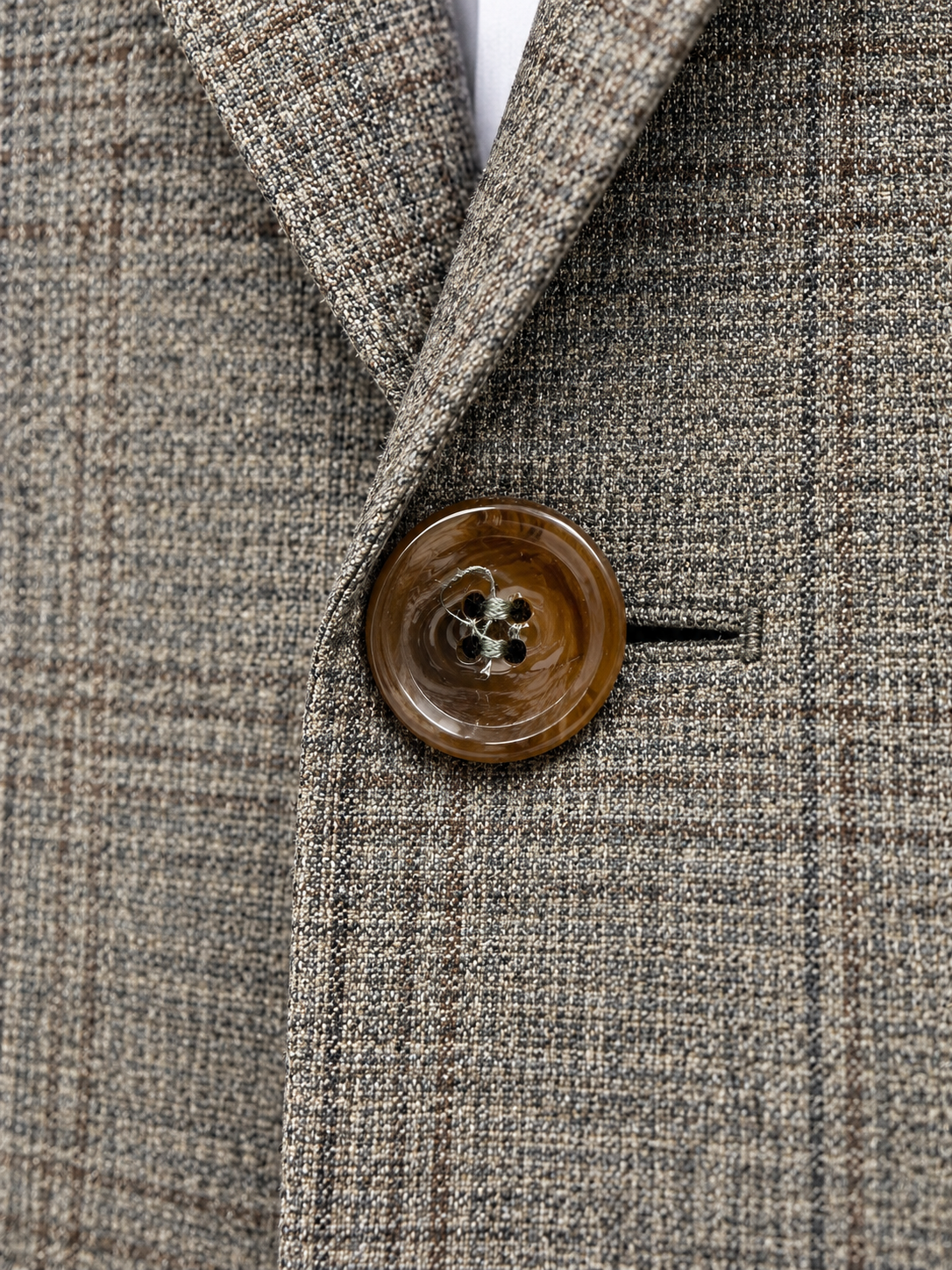 Muted Sage Green Checked Blazer | Tailored Fit Smart Casual Sports Jacket | Herbie Sage