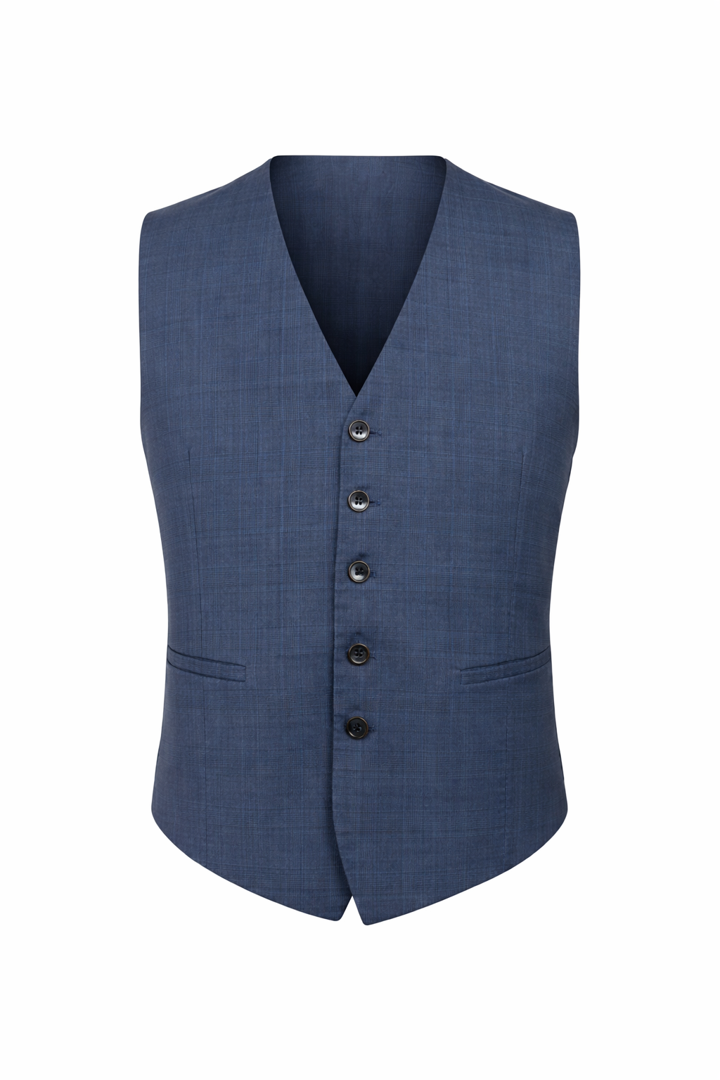 Blue Check 3 Piece Suit | Modern Fit | Jacket, Trousers & Waistcoat