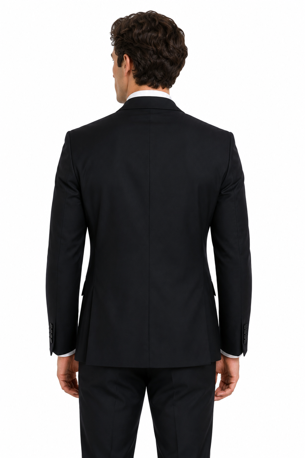 Torre Black 2 Piece Dinner Suit | Wool Rich Jacket & Trousers Tuxedo | Hampton