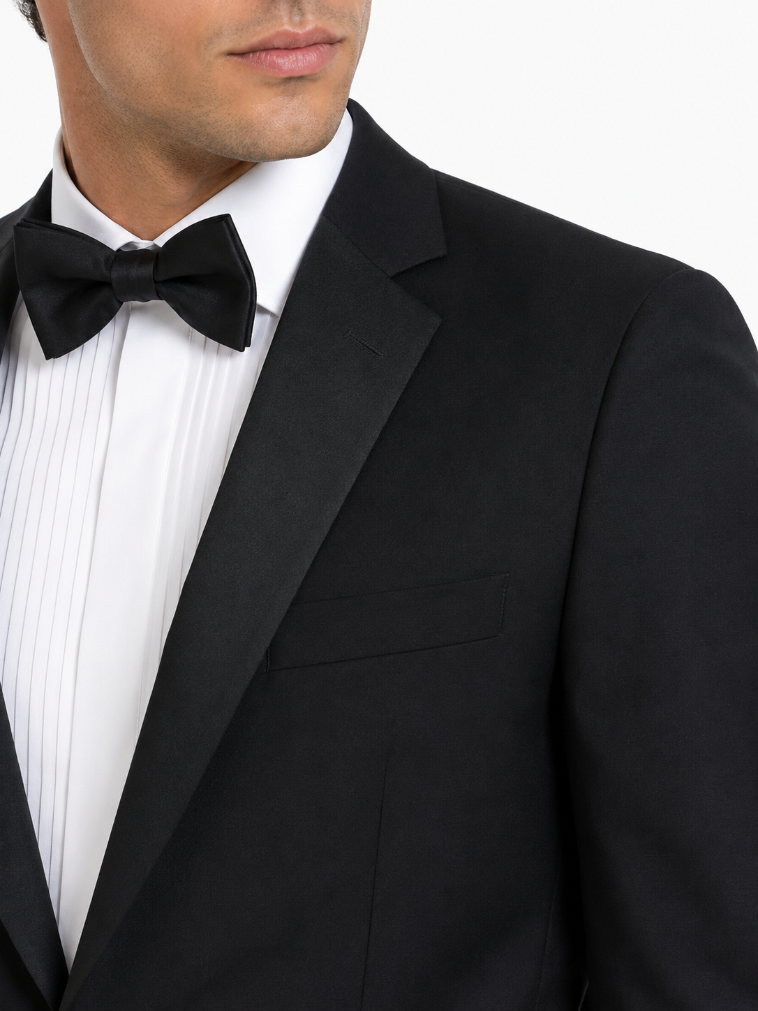 Torre Black 2 Piece Dinner Suit | Wool Rich Jacket & Trousers Tuxedo | Hampton