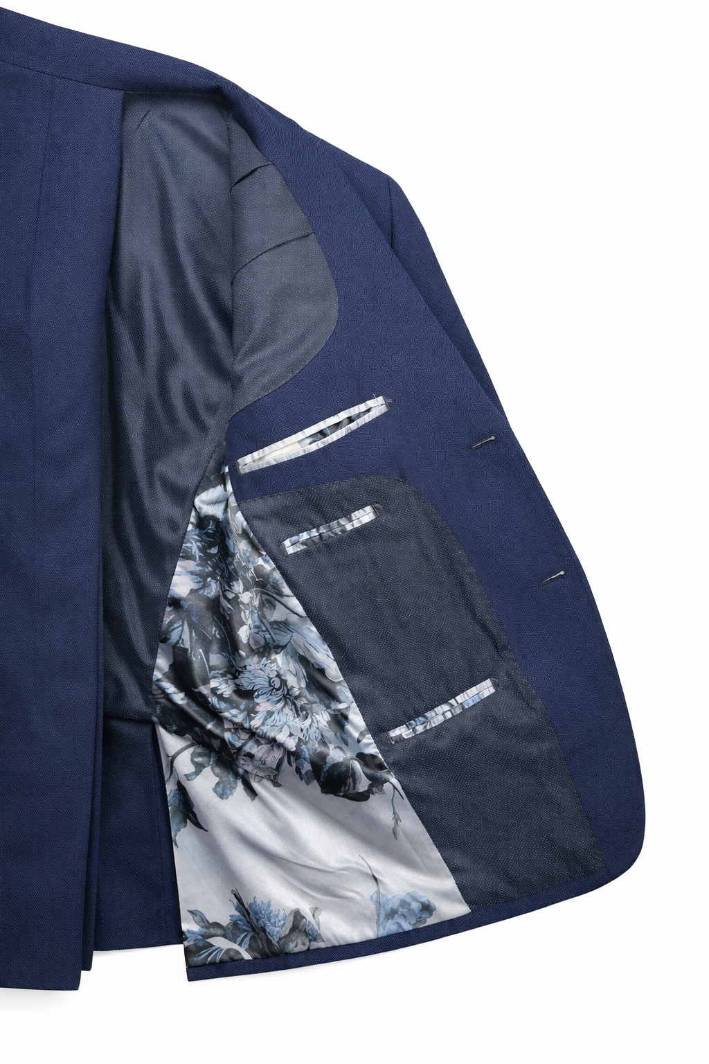 Navy Blue 3 Piece Suit | Torre Twill Slim Fit | Jacket, Waistcoat & Trousers