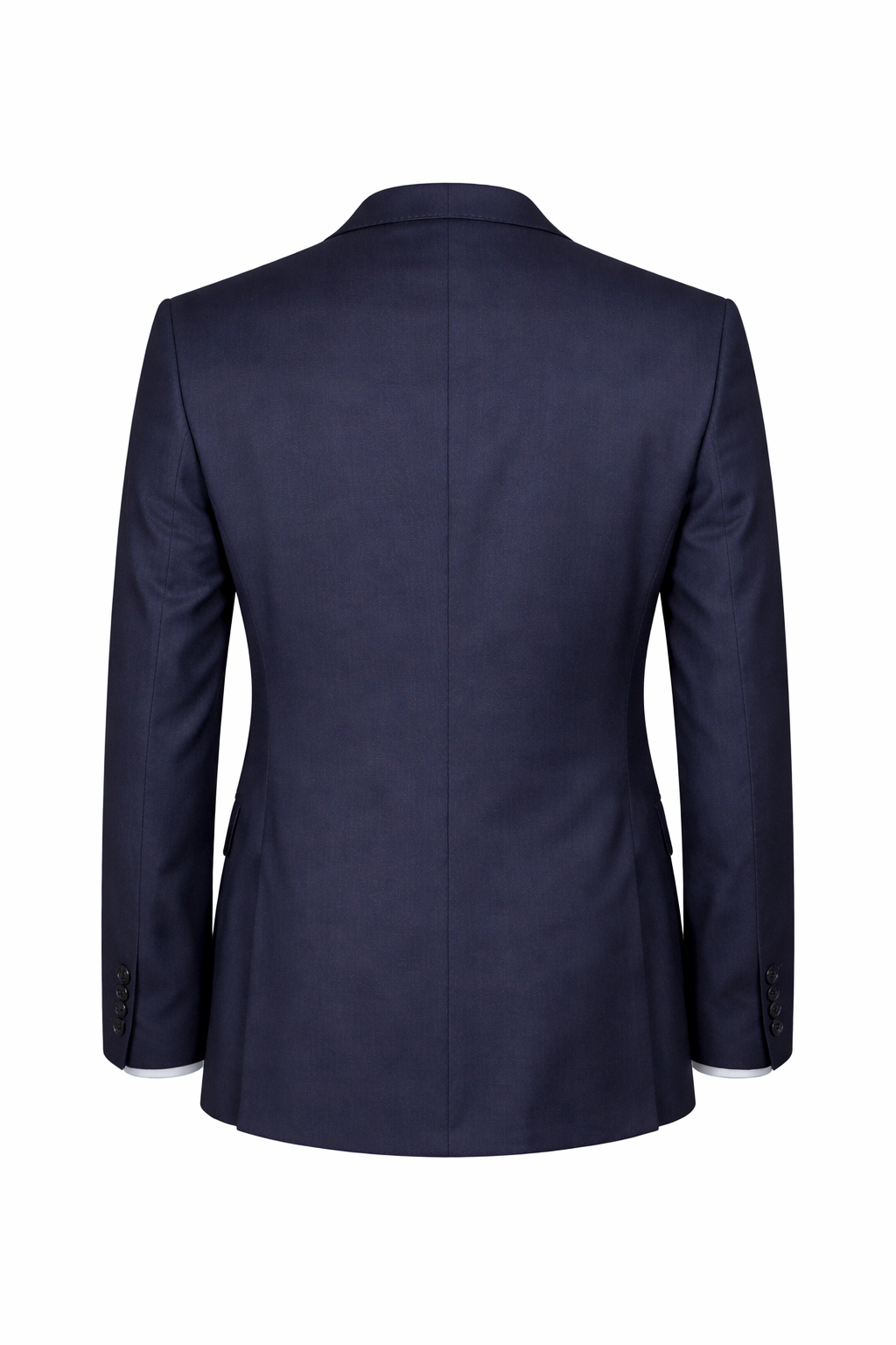 Ben Sherman Navy Blue 3 Piece Suit | 100% Wool, Slim Fit | Jacket, Trousers & Waistcoat