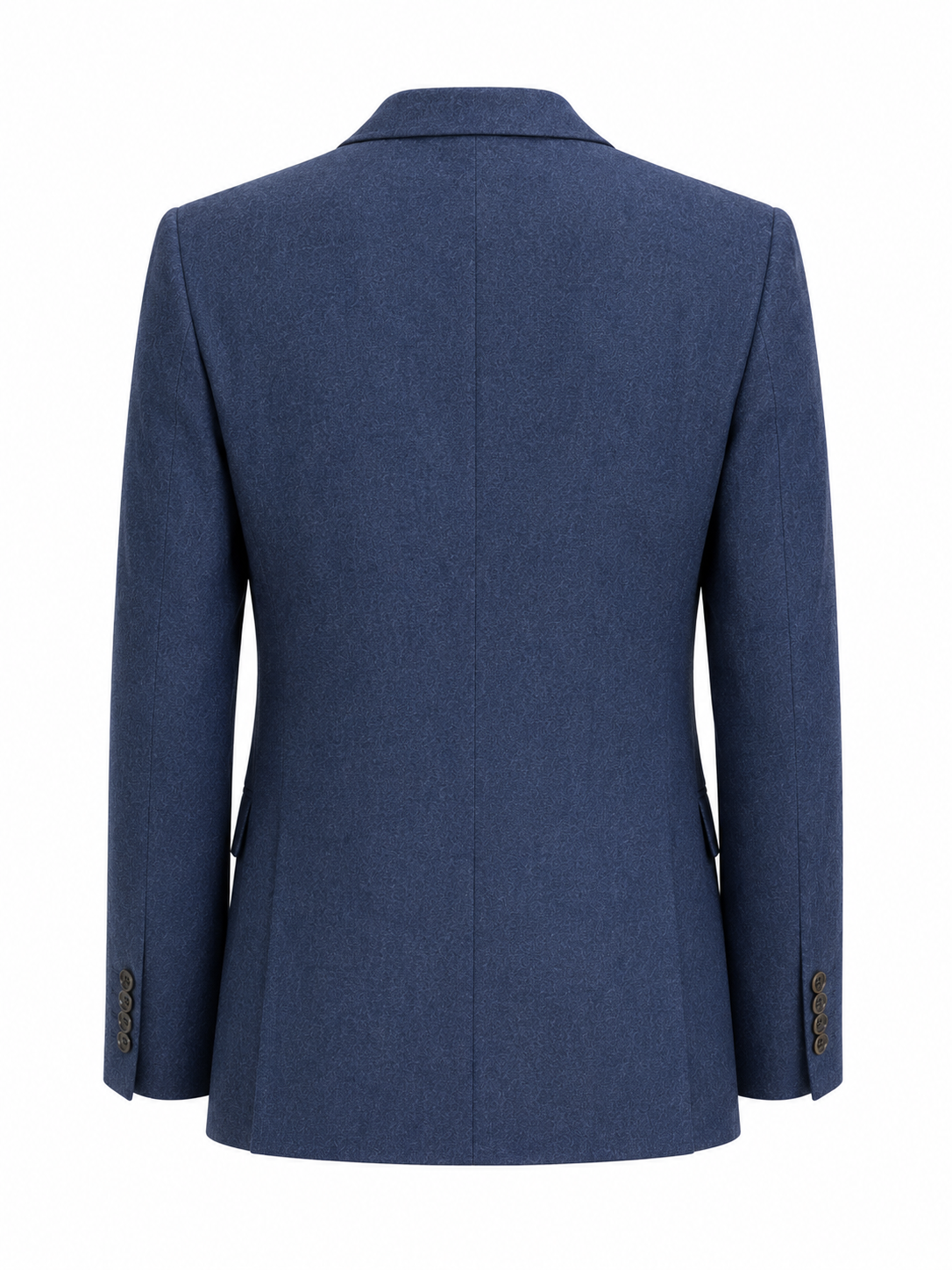 Wilvorst Blue Flannel 2 & 3 Piece Suit | 100% Wool | Slim Fit