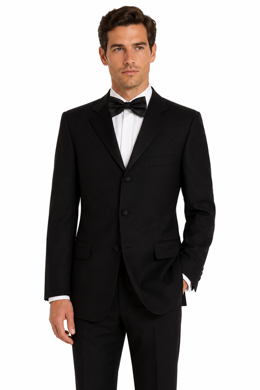 Black Tuxedo Dinner Jacket | Clearance 3 Button Blazer