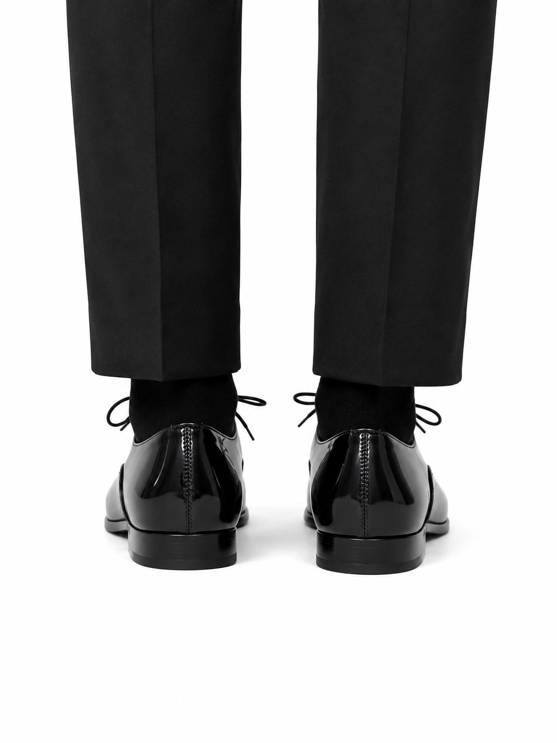 Black Patent Formal Lace-Up Shoes | Frederico Leone