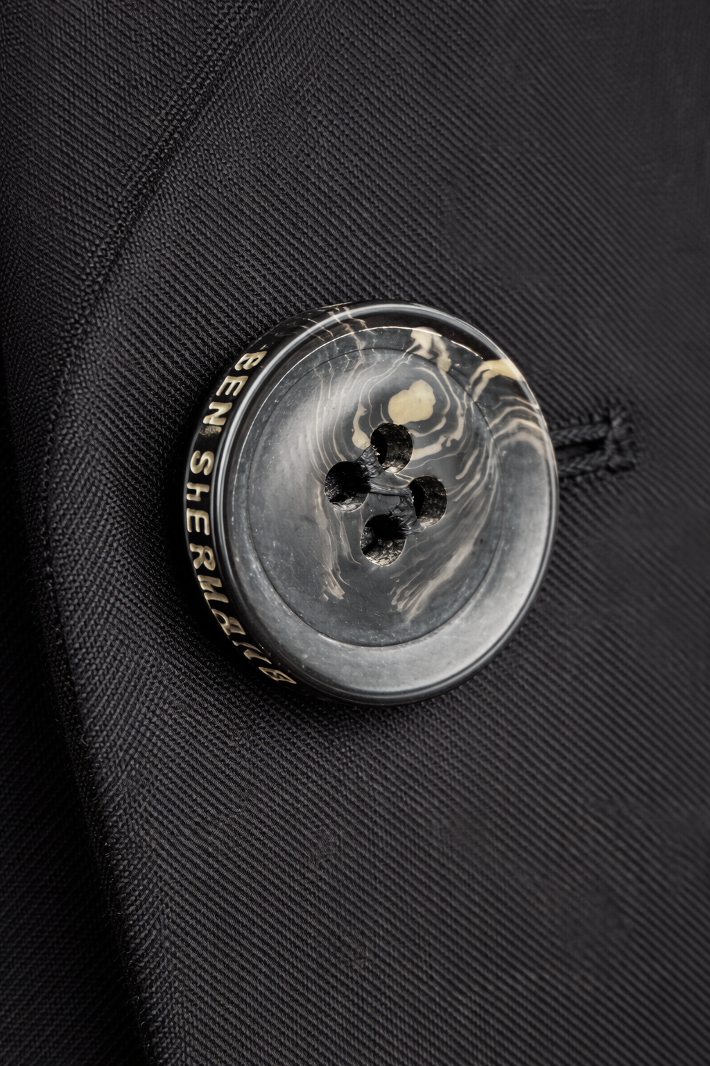 Ben Sherman Black 3 Piece Tuxedo | 100% Wool Dinner Suit | Jacket, Trouser & Waistcoat