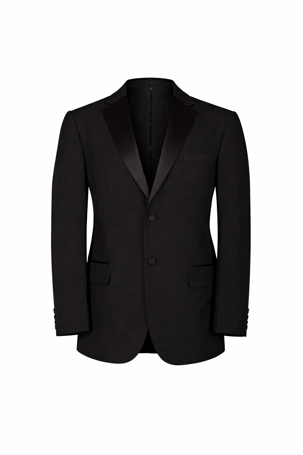 Black 2 Piece Tuxedo Dinner Suit | Jacket & Trouser