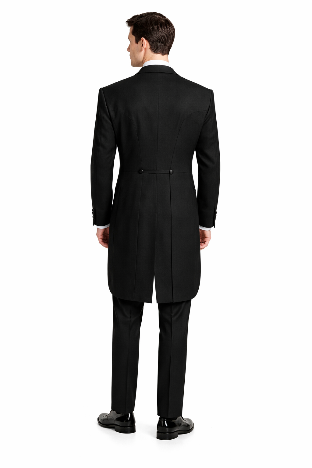White Tie Evening Tailcoat Jacket | Double Breasted