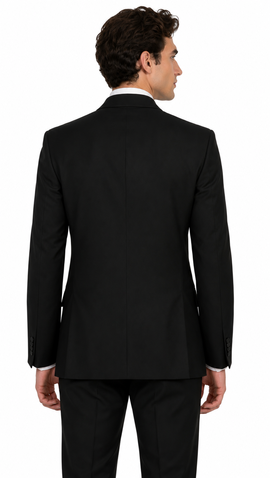 Black Dinner Jacket Blazer | Shawl Collar Tuxedo | Satin Lapel Formal Cruise Prom