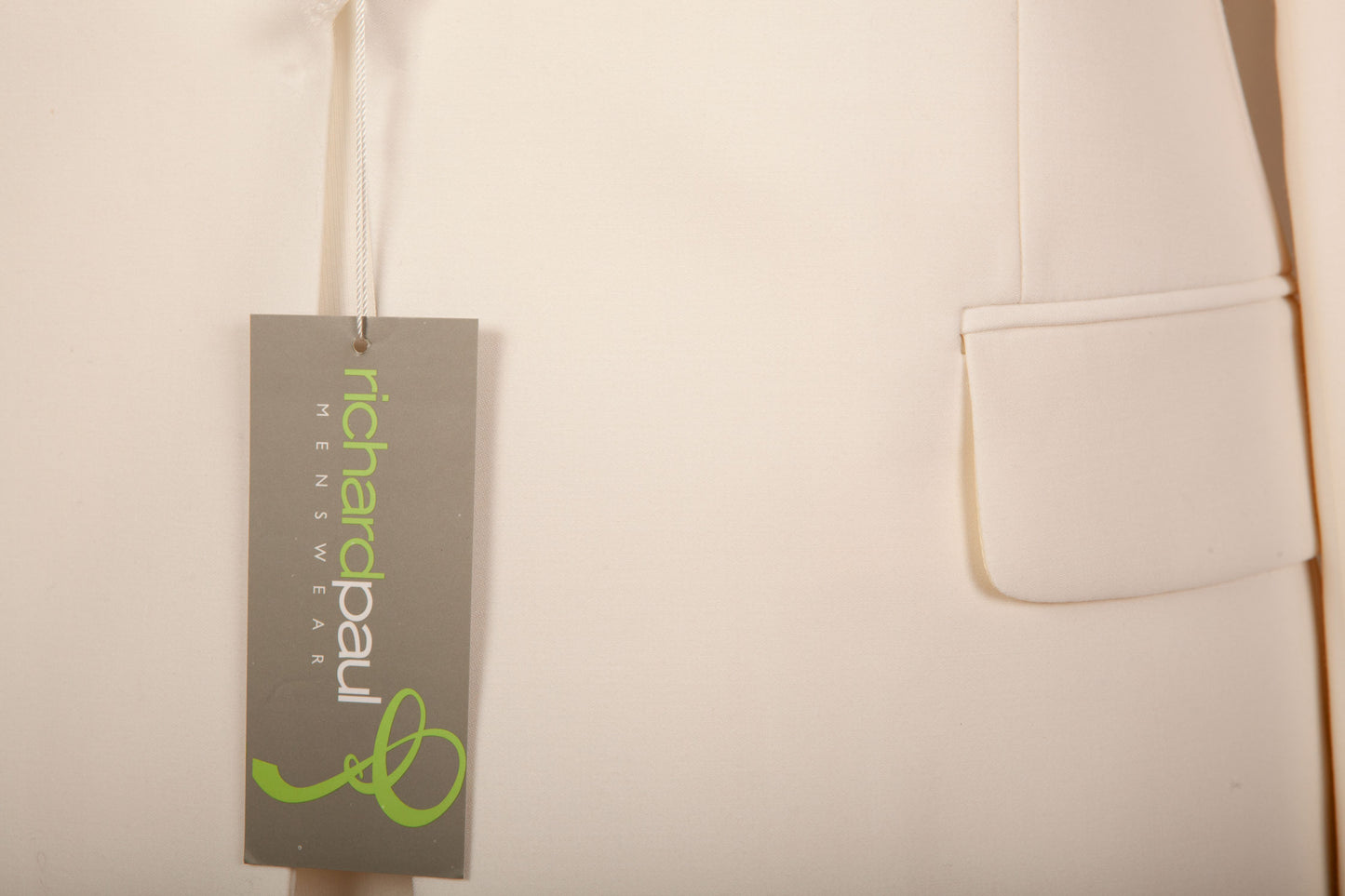 Ivory Shawl Collar Dinner Jacket | Wool Blend Cream Tuxedo