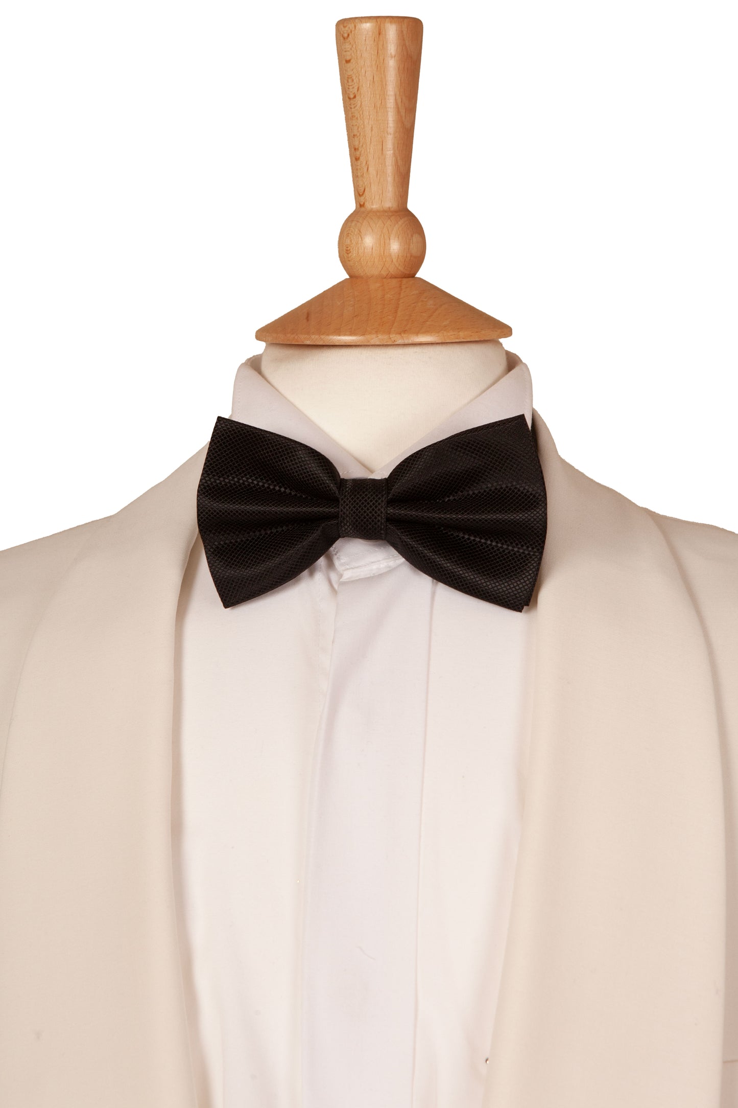 Ivory Shawl Collar Dinner Jacket | Wool Blend Cream Tuxedo