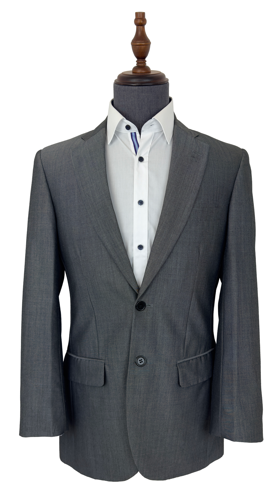 Grey Wedding Suit 2 Piece | Mohair Wool | Jacket & Trousers