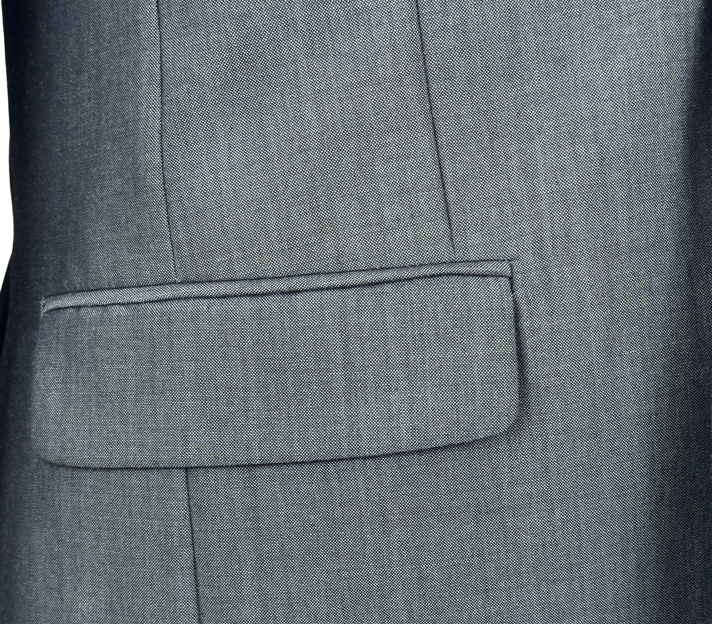 Grey Wedding Suit 2 Piece | Mohair Wool | Jacket & Trousers
