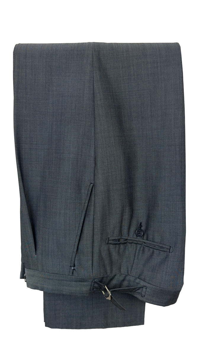 Grey Wedding Suit 2 Piece | Mohair Wool | Jacket & Trousers