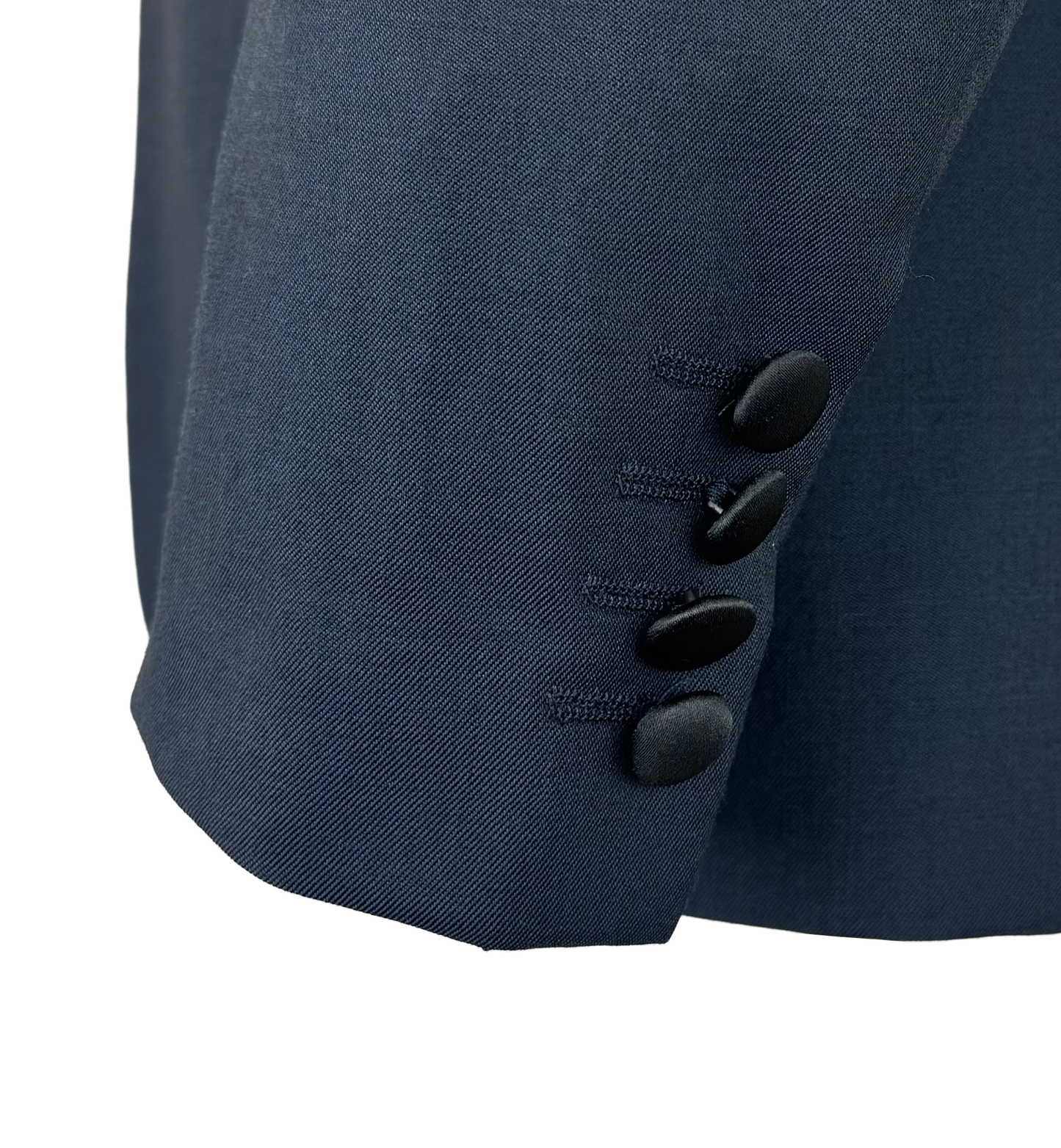 Navy Blue Tuxedo Suit | Wool Slim Fit Dinner Suit | Jacket & Trousers