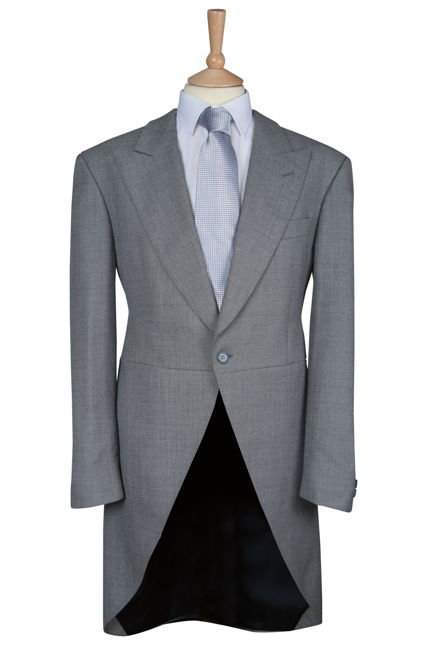 Dove Grey Tailcoat Jacket - Ex Hire